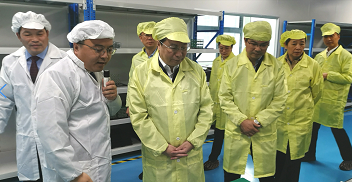 【健科簡訊】省委常委、市委書記胡衡華到我司調(diào)研生產(chǎn)運(yùn)營情況